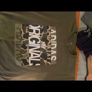 Adidas camo T-shirt